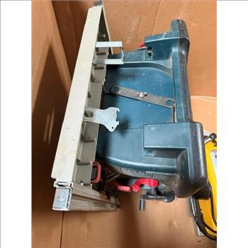 Bosch Table Saw And DeWalt Planer