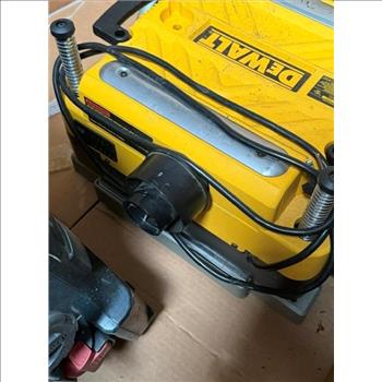 Bosch Table Saw And DeWalt Planer