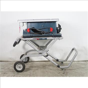 Bosch Table Saw With Cart