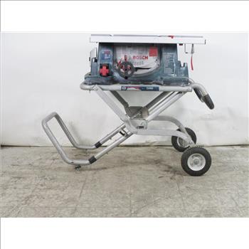 Bosch Table Saw With Cart
