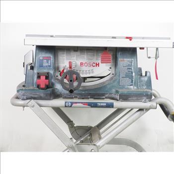 Bosch Table Saw With Cart