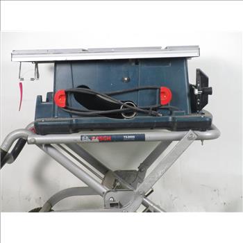 Bosch Table Saw With Cart