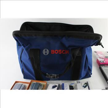 Bosch Tool Bag With Cell Phone Accessories, 15+ Pieces