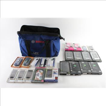 Bosch Tool Bag With Cell Phone Accessories, 15+ Pieces