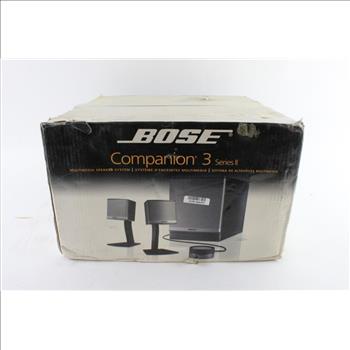 Bose Companion 3 Multimedia Speaker System