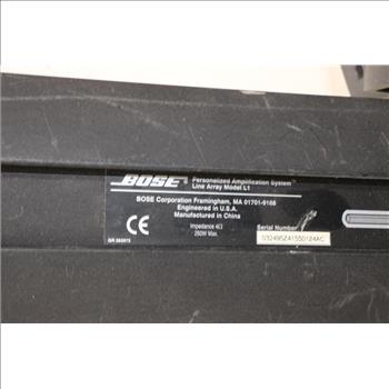 Bose PA System W/ 2 Speakers