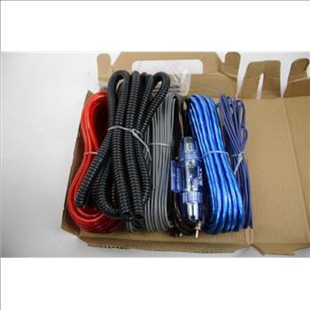 BOSS Audio Systems KIT2 8-Gauge Amplifier Installation Kits, 2 Pieces