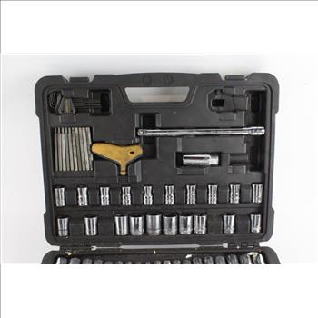 Bostitch Ratchet And Socket Set, 50+ Pieces, Incomplete Set