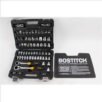 Bostitch Socket Set, 50+ Pieces
