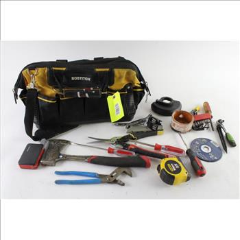 Bostitch Tool Bag With Tools, 5+ Pieces