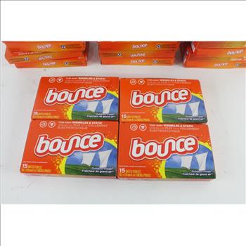 Bounce Dryer Sheet 15-Packs, 20+ Pieces