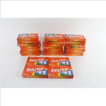 Bounce Dryer Sheet 15-Packs, 20+ Pieces