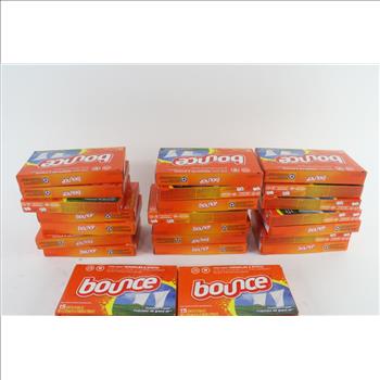 Bounce Dryer Sheet 15-Packs, 20+ Pieces