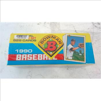 Bowman 1990 Baseball Complete Set, 528 Cards