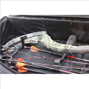 Bowtech Insanity CPX Compound Bow With Carry Bag And Accessories