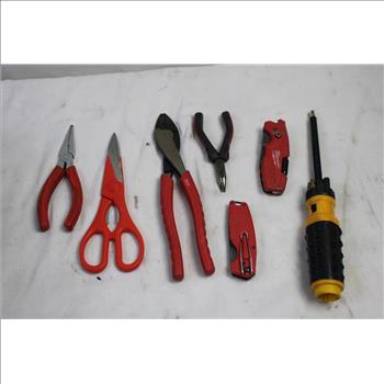 Box Full Of Misc Tools