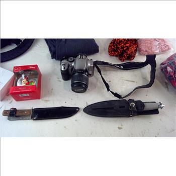 Box Of Cannon Camera And More 5+ Pieces