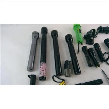 Box Of Flashlights 10+ Pieces