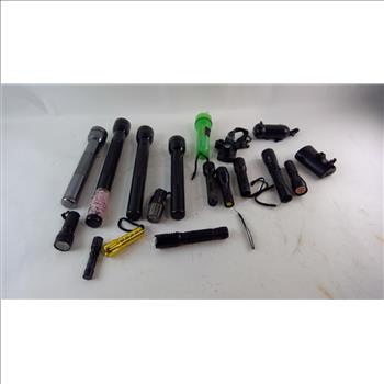 Box Of Flashlights 10+ Pieces