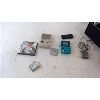 Box Of Gameboy And More 5+ Pieces