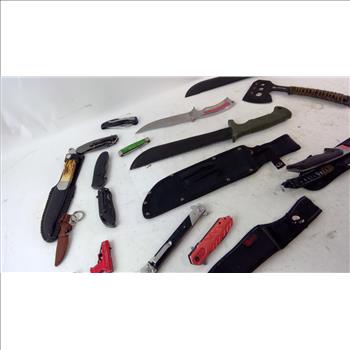 Box Of Knifes 10+ Pieces