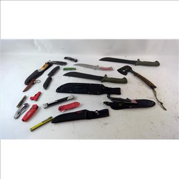 Box Of Knifes 10+ Pieces