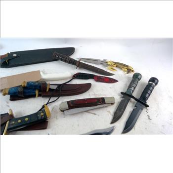 Box Of Knifes 10+ Pieces