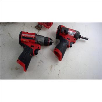 Box Of Milwaukee Impact Driver And More 4 Pieces