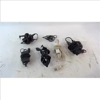 Box Of Miscellaneous Charging Cords 5 Pieces