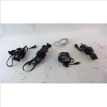 Box Of Miscellaneous Charging Cords 5 Pieces