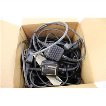 Box Of Motorola Speaker Microphone Sold For Parts