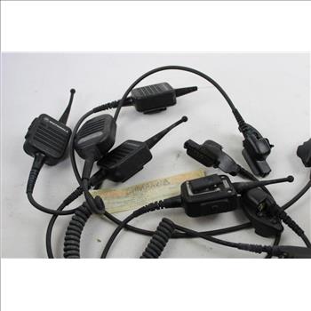 Box Of Motorola Speaker Microphone Sold For Parts