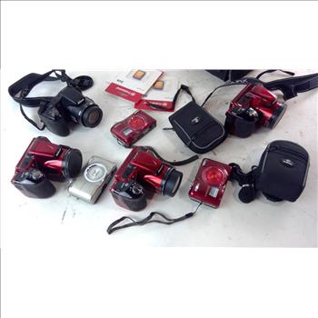 Box Of Nikon Cameras 10+ Pieces