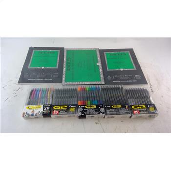 Box Of Pilot G2 Pens And More 8 Pieces