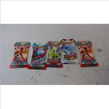 Box Of Pokemon Booster Packs 5 Pieces
