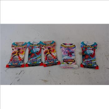 Box Of Pokemon Booster Packs 5 Pieces