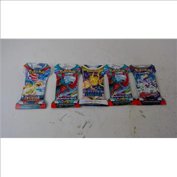 Box Of Pokemon Booster Packs 5 Pieces