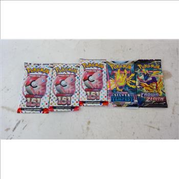 Box Of Pokemon Booster Packs 5 Pieces