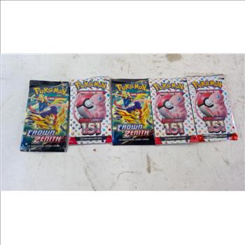 Box Of Pokemon Booster Packs 5 Pieces