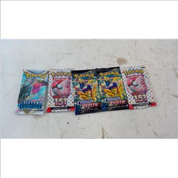 Box Of Pokemon Booster Packs 5 Pieces