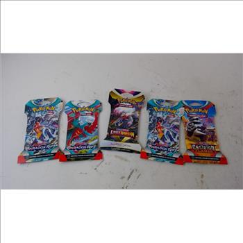 Box Of Pokemon Booster Packs 5 Pieces