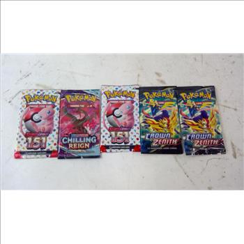 Box Of Pokemon Booster Packs 5 Pieces
