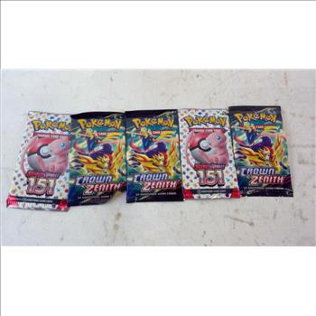 Box Of Pokemon Booster Packs 5 Pieces