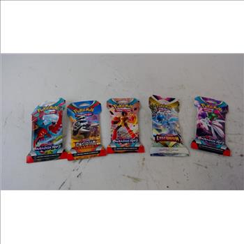 Box Of Pokemon Booster Packs 5 Pieces