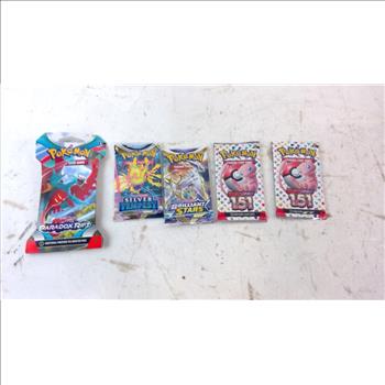 Box Of Pokemon Booster Packs 5 Pieces