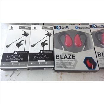 Box Of Prime Audio Vapor True Wireless Earbuds And More 10+ Pieces