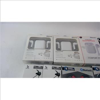 Box Of Prime Audio Vapor True Wireless Earbuds And More 10+ Pieces