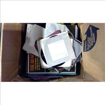 Box Of Records 20+ Pieces