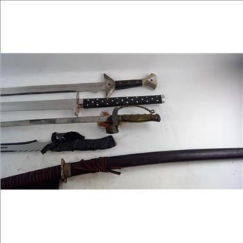 Box Of Swords 5+ Pieces