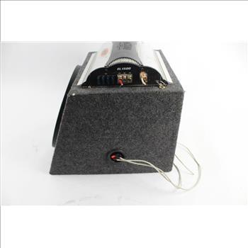 Box With Memphis Subwoofer And Bazooka Amp